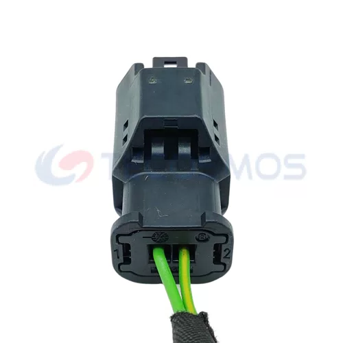 Auto Parts Automotive Exhaust Valve Waterproof Wire Harness Terminal Connector for BMW 2-Pin Female 1801175-2 - image 3